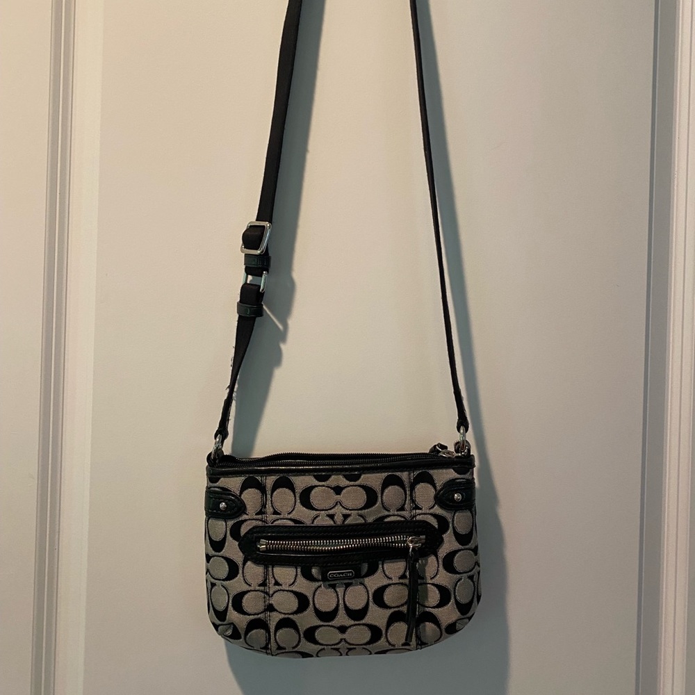 Coach cross body purse